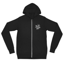 Load image into Gallery viewer, Flower Piggy Print Black Hoodie
